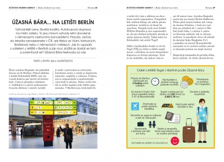 Úžasná Bára na letišti Berlín