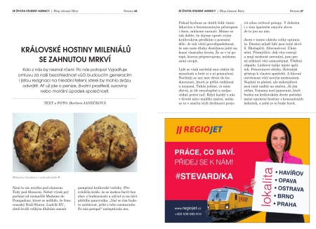 Královské hostiny mileniálů se zahnutou mrkví